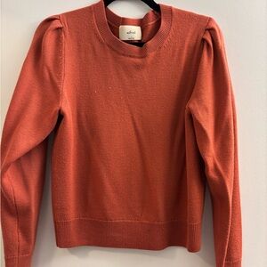 Wilfred Terracotta Crew Neck Sweater
